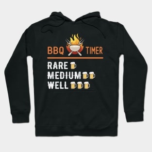BBQ Timer Barbecue Shirt Funny Grill Grilling Gift Hoodie